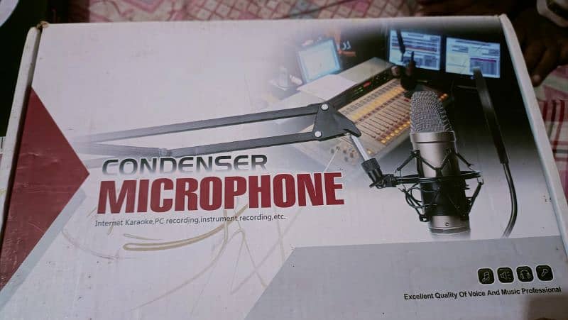 Condenser Microphone (Mic) Professional only 3000/- 0