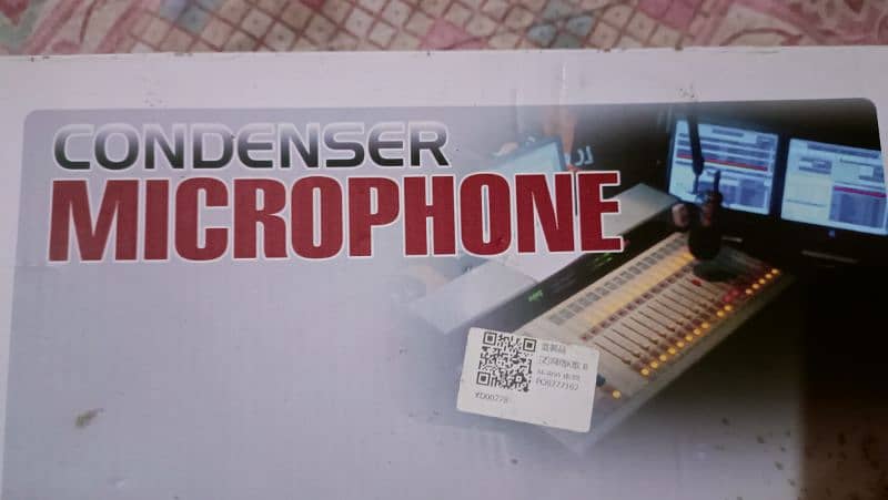 Condenser Microphone (Mic) Professional only 3000/- 4