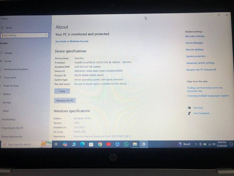 Hp Core i5 Laptop 3rd Generation Battery Working 2