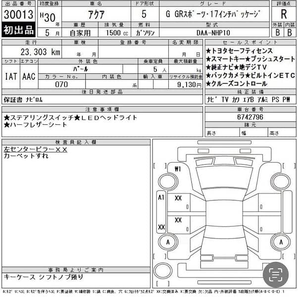 Toyota Aqua 2018 2