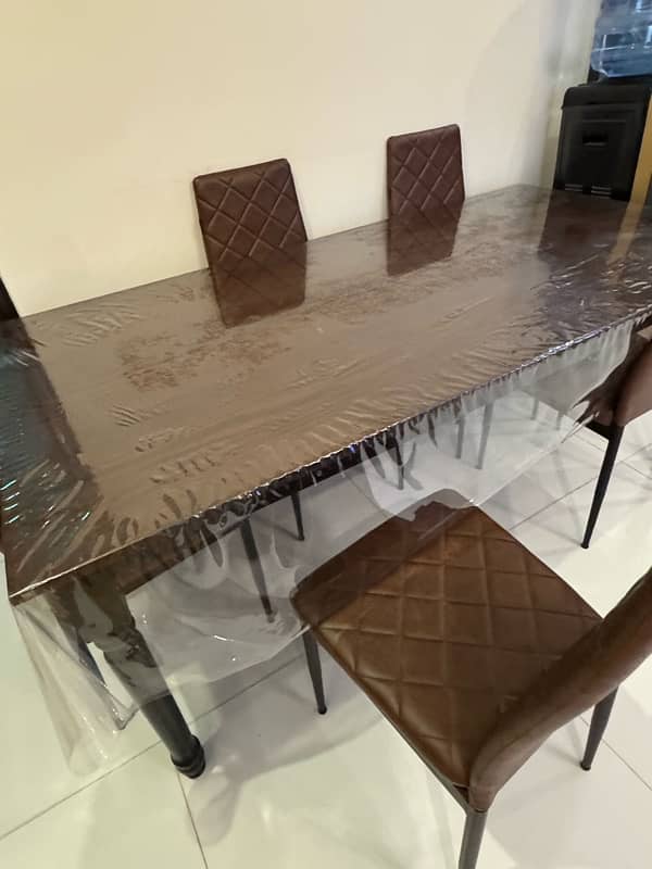 Interwood dining table with 6 chairs 2