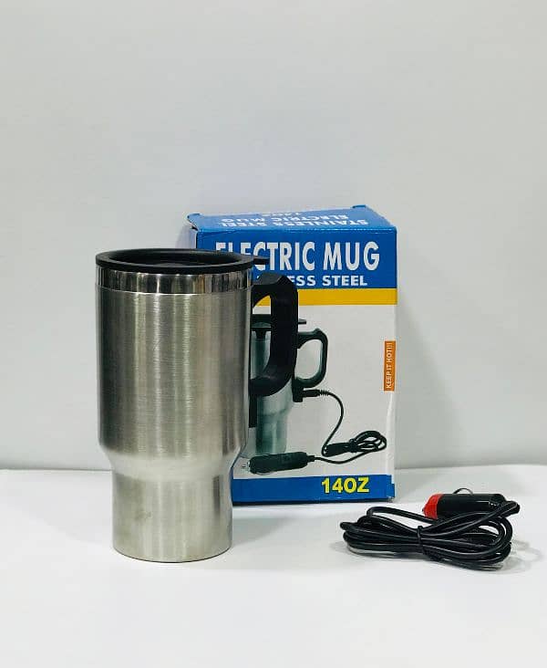 electric car mug (stainless steel) 12V 1