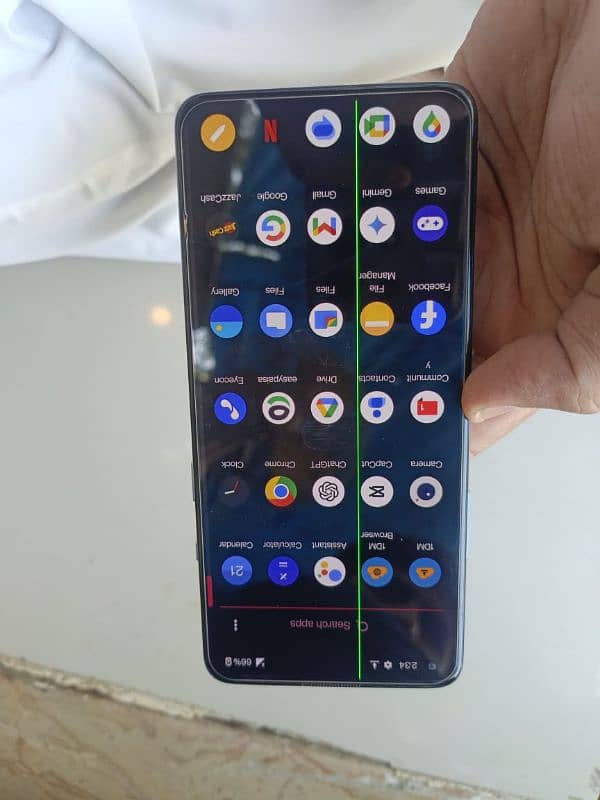 OnePlus 8t 12/256 line on panel 0