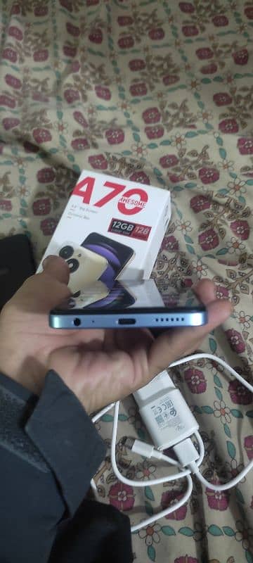 sell my new itel A70  4/128 2024 2