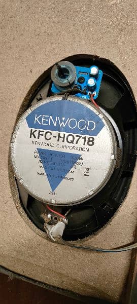 kenwood original speaker with sheet amplifier 1