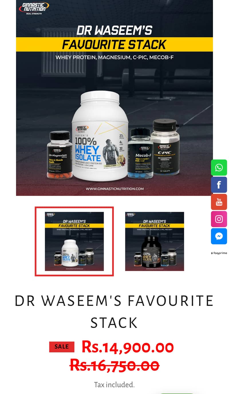 100% WHEY ISOLATE ( Dr Waseem ) 3