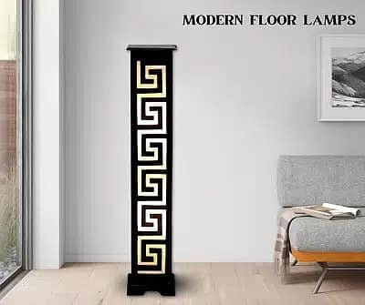 Modern LED Floor Lamp - Adjustable Height, Stylish Design 2