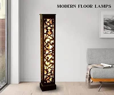 Modern LED Floor Lamp - Adjustable Height, Stylish Design 3