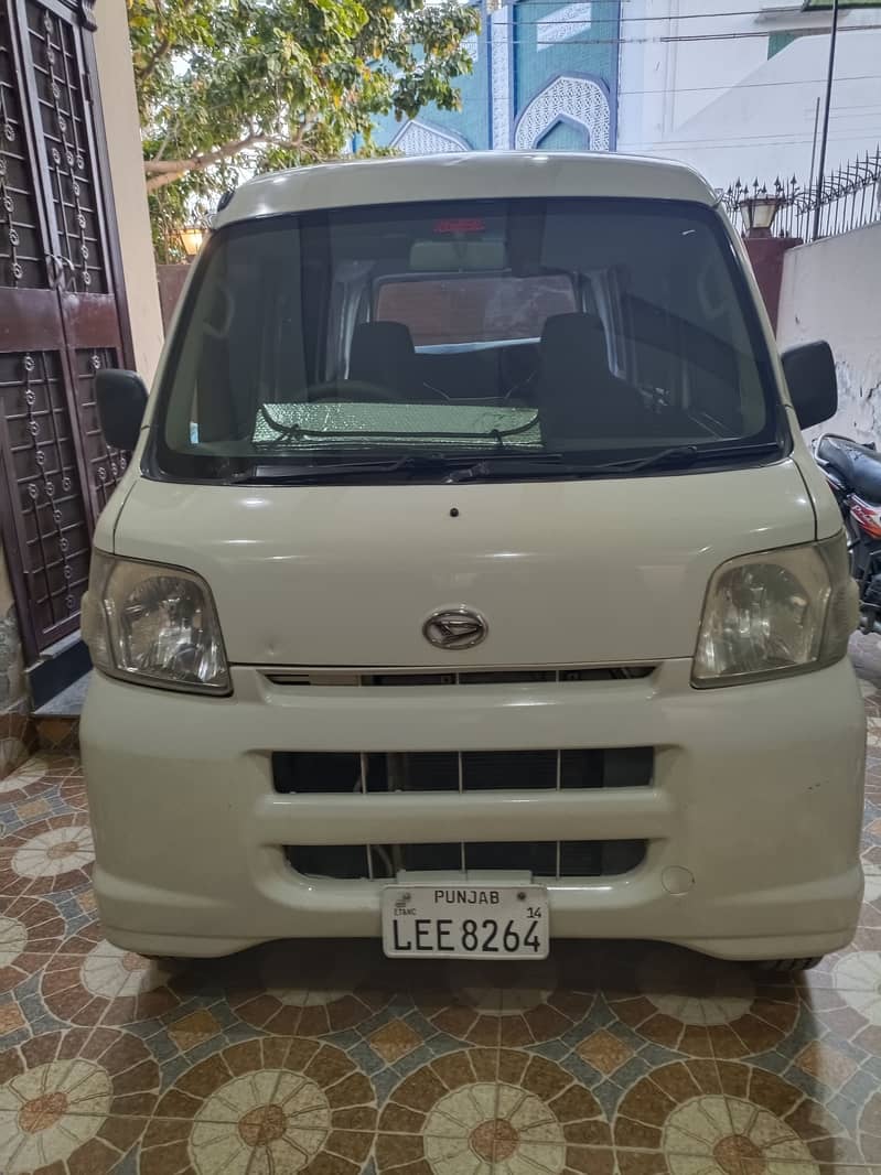 Daihatsu Hijet 2014 import White Color Family Car Exchange Possible 0