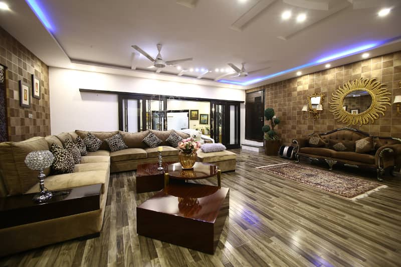 02 Kanal Most Beautiful Fully Furnished Luxury Modern Design House For Rent In Dha Phase 8 Parkview Top Location 13