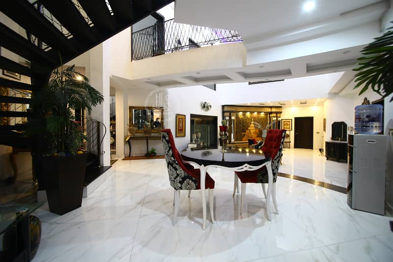 02 Kanal Most Beautiful Fully Furnished Luxury Modern Design House For Rent In Dha Phase 8 Parkview Top Location 17