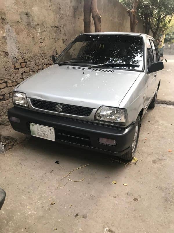 Suzuki Mehran orginal cng fitted 2009 orginal condition 1