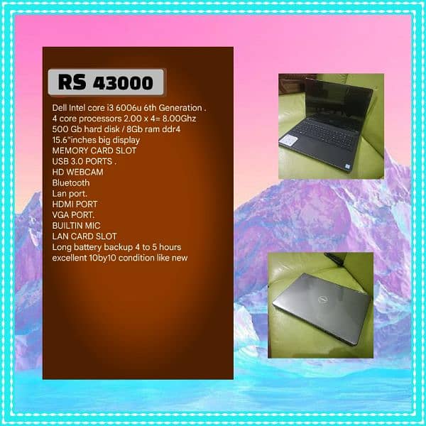 Toshiba dynabook corei5 Glossy Laptop 4GB Ram 320GB HDD 2hrs btry tmng 13