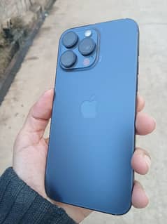 iphone 15 pro max blue titanium