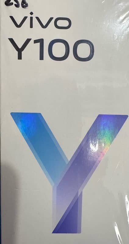 vivo Y100  only box open not used non active only sheet open 1