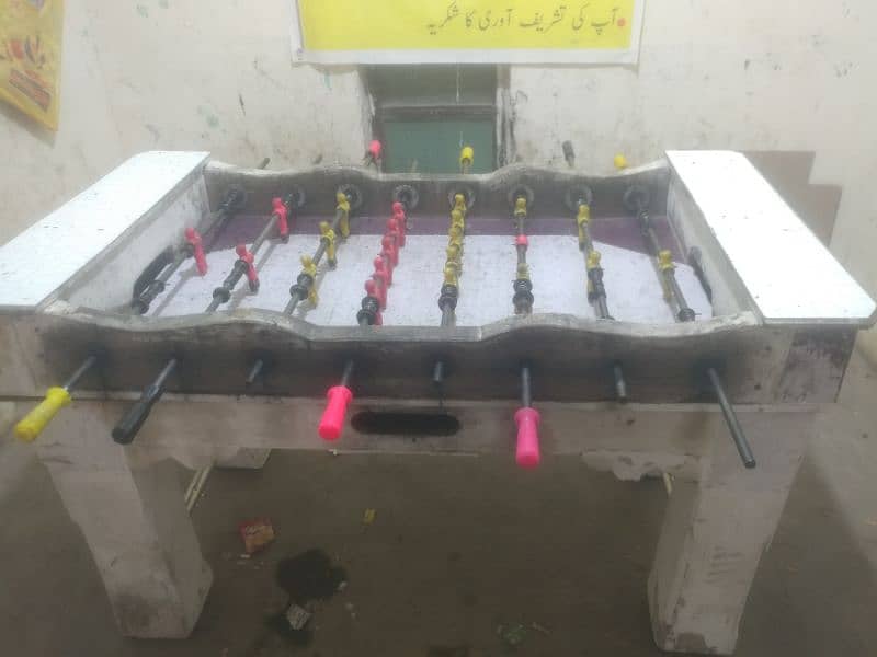 Lahori Style Foosball Perfect table For urgent sale 0