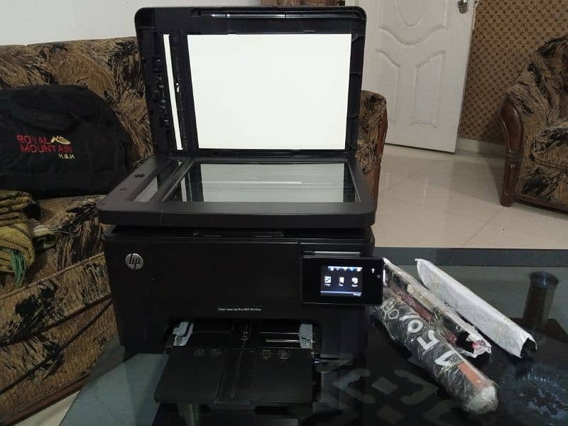 All in one HP Color Laserjet Printer 4