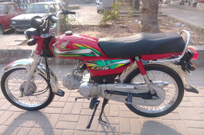 Honda CD 70 Model 2022 1