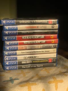 Ps4 and Ps5 games