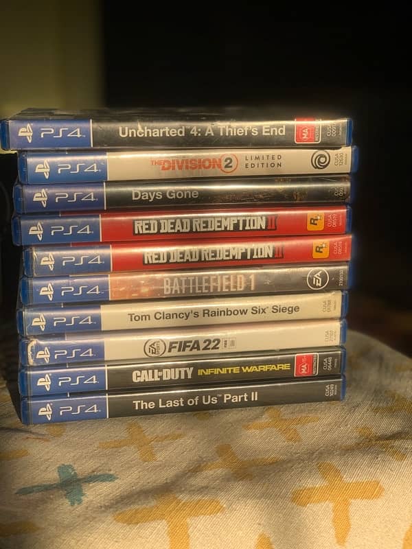 Ps4 and Ps5 games 0