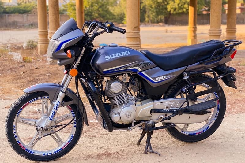 SUZUKI GD 110 2020 Karachi no Self start Alloyrim 1