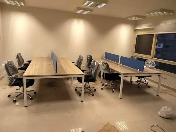 Work station for four person (We are manufacturer of office fernitur) 1