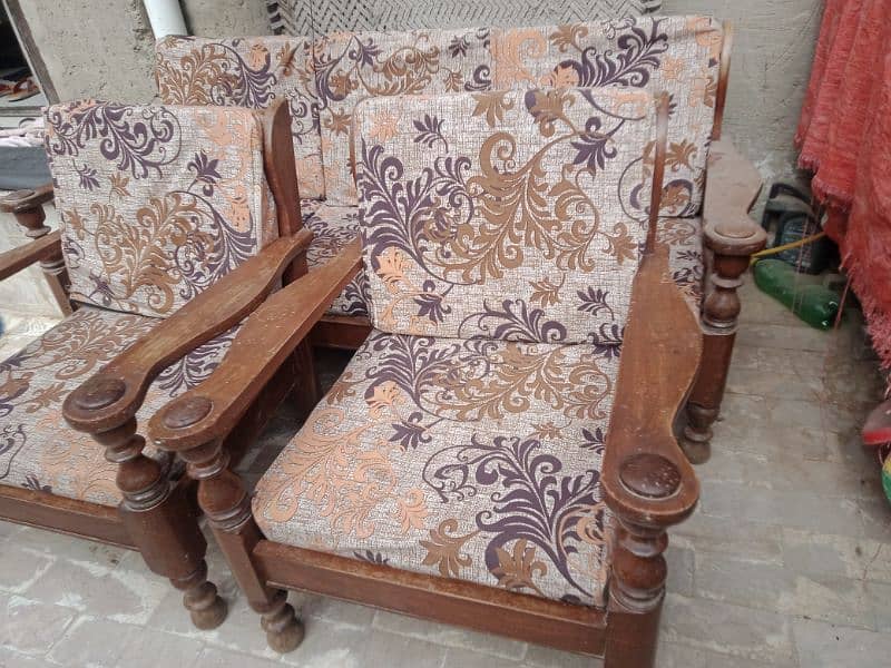 sofa set for sell 5 seater 4