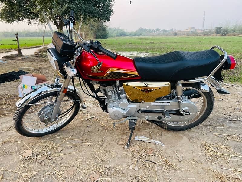 Honda CG125S Gold Edition 0