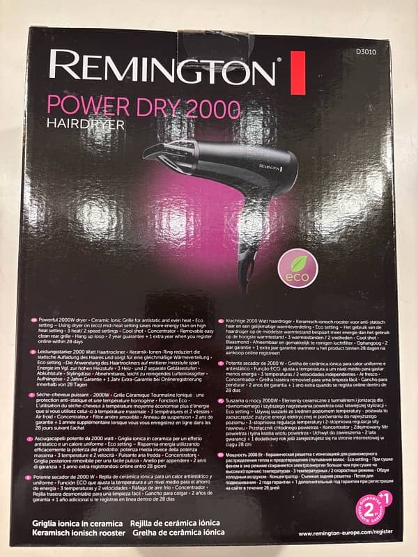 Remington Hair Dryer 3