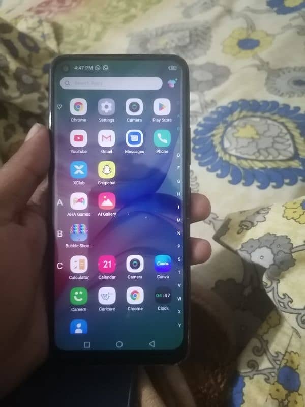 infinix hot 10 6/128 GB only phone 3