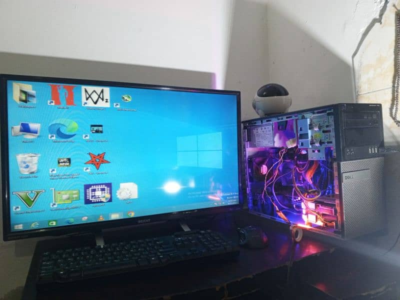 Gaming PC Dell AMD 1 GB Graphics Card 120 ssd 1