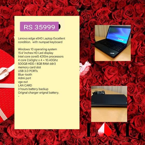 Pakardbell Acer Glossy Laptop 4th Gen 4GB Ram 250GB HDD 2hrs btry tmng 10