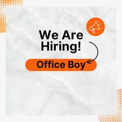 Office Boy ( Part time ) 7 Pm to 10 PM