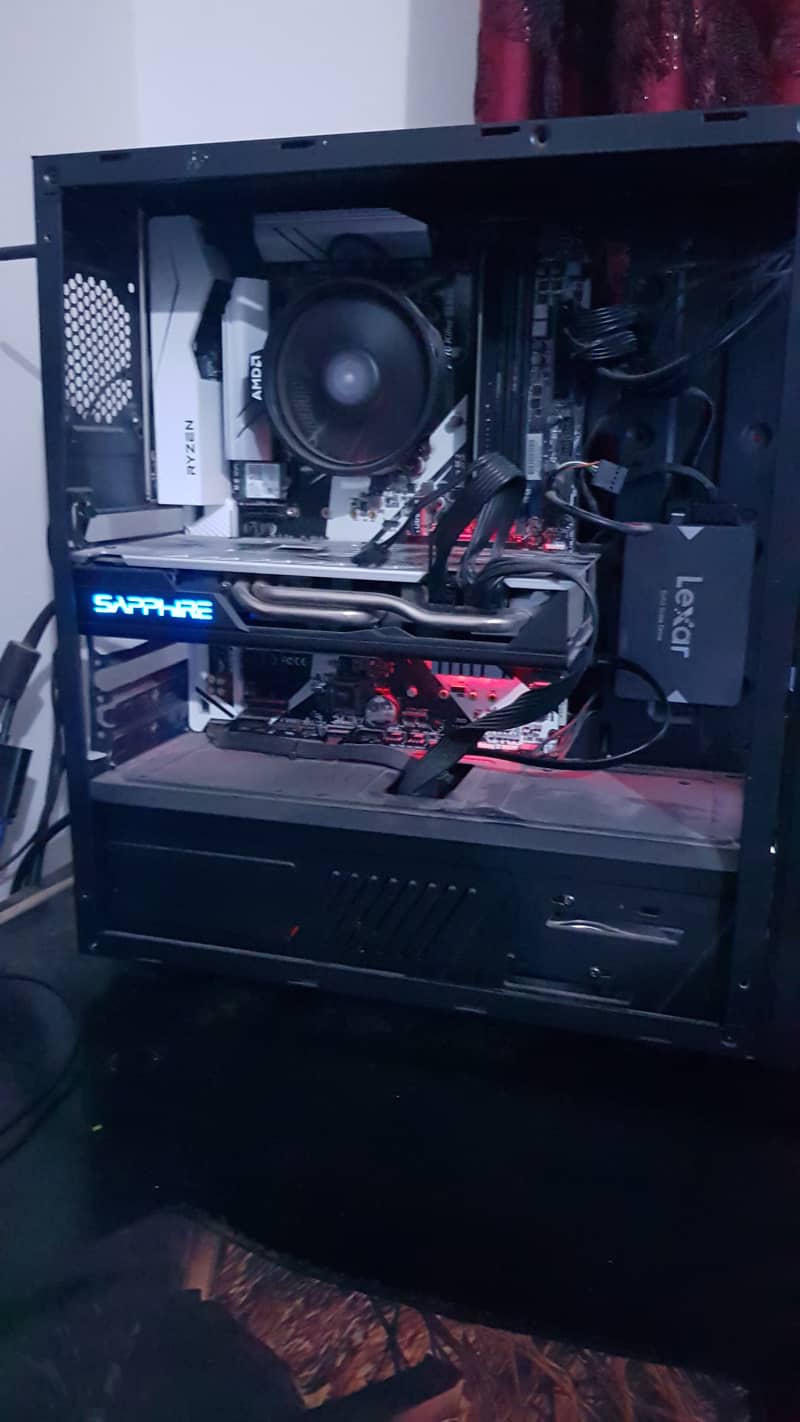 RYZEN 2600 GAMING PC WITH RX 580 4GB GRAPHIC CARD 1