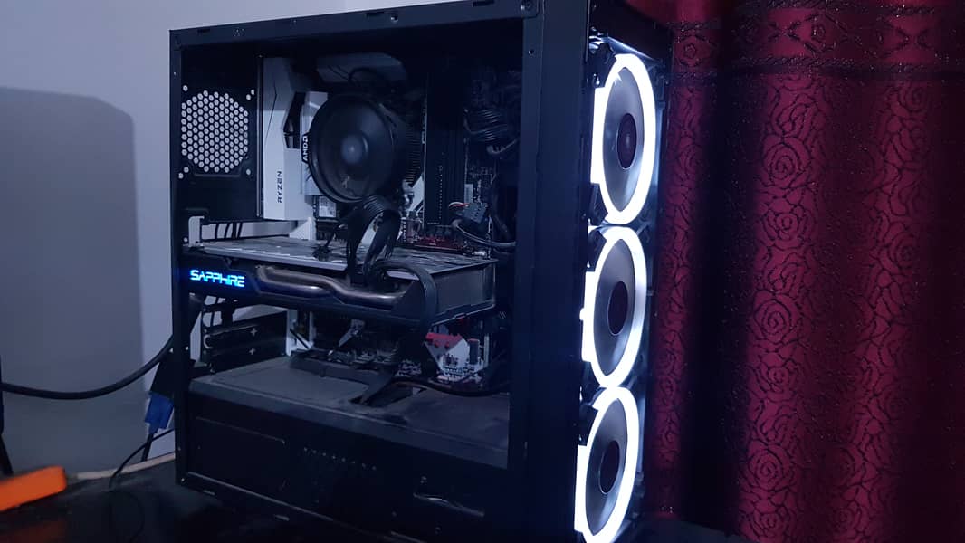 RYZEN 2600 GAMING PC WITH RX 580 4GB GRAPHIC CARD 2