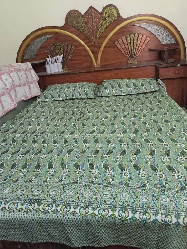 double bed for sale with matrix 0