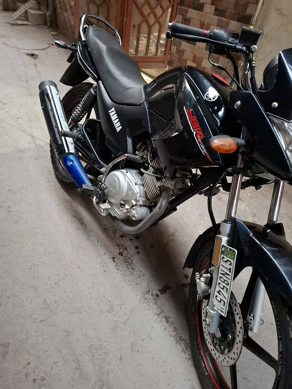 ybr 125 all ok lush condition 2020 model punjqb number 12