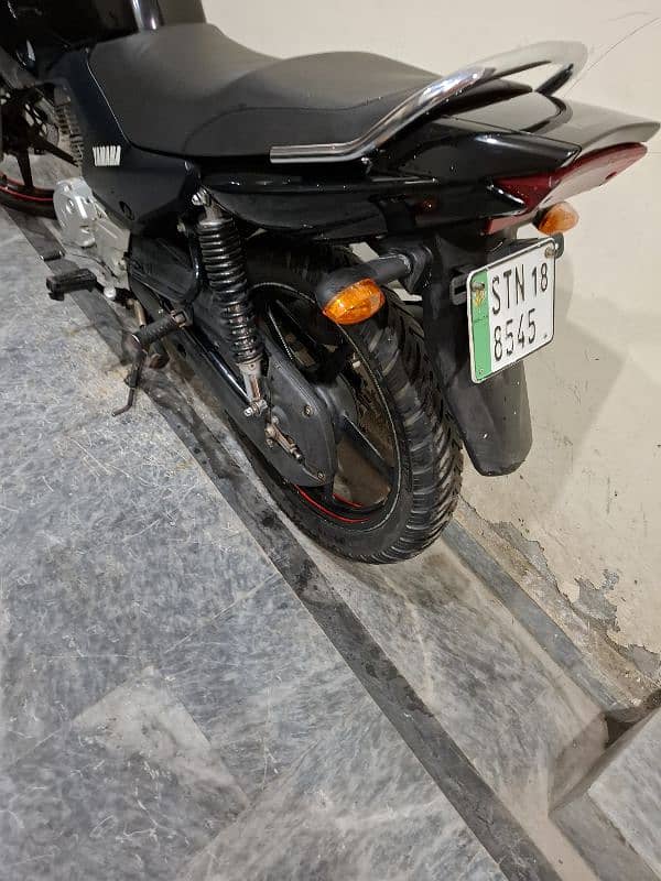 ybr 125 all ok lush condition 2020 model punjqb number 16