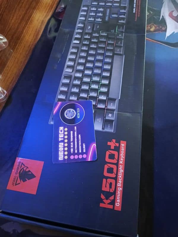 K500+ Semi-Mechanical Low Profile Gaming keyboard 4