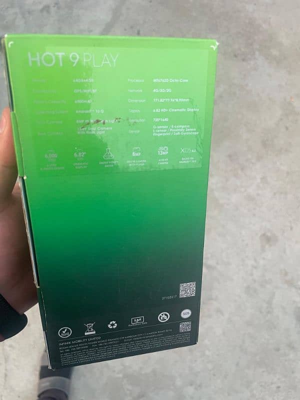 Infinix Hot 9 Play 8