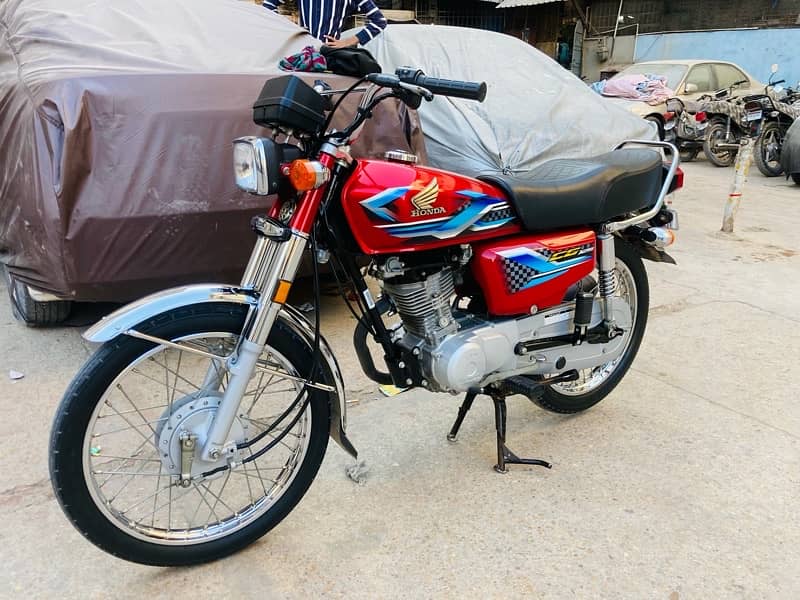 Honda CG 125 Karachi number 2024 model 0