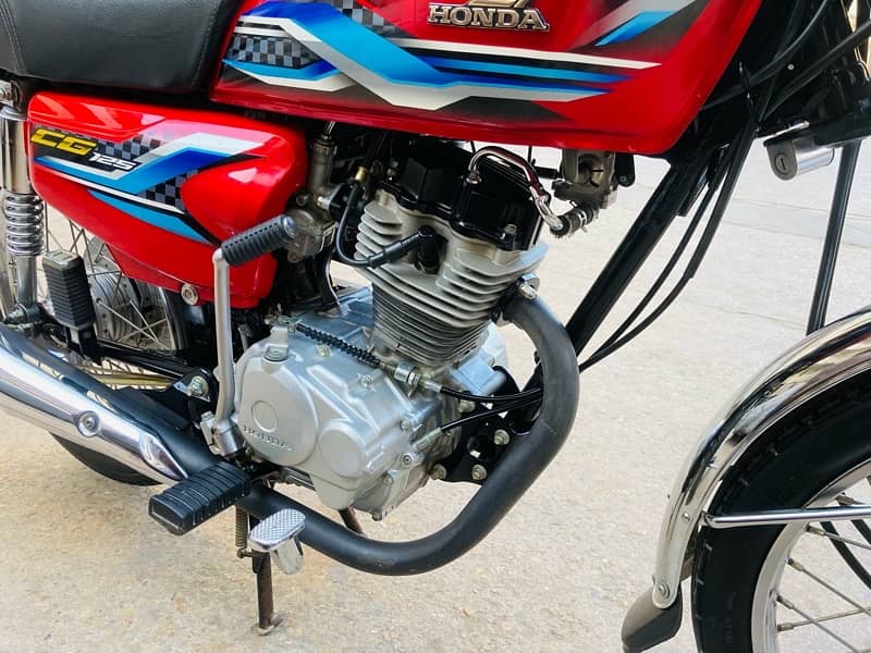 Honda CG 125 Karachi number 2024 model 3