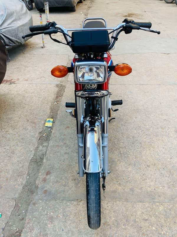 Honda CG 125 Karachi number 2024 model 4