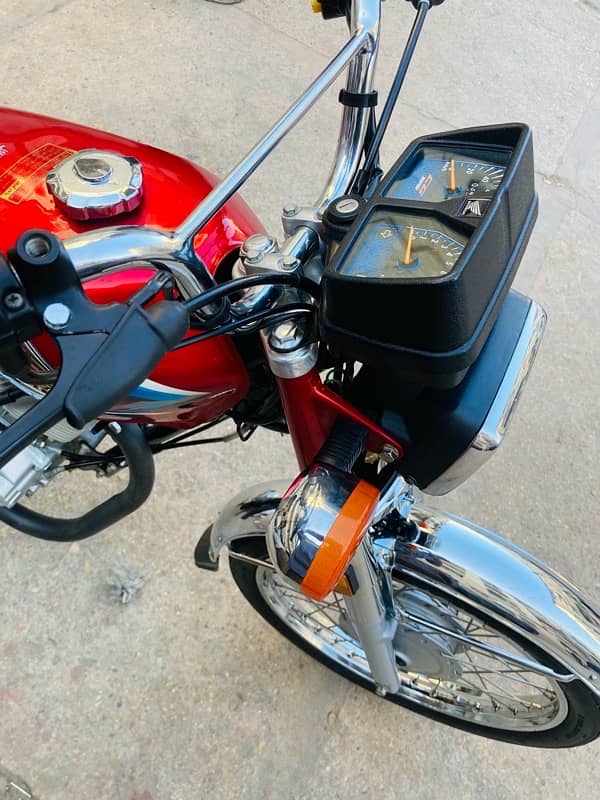 Honda CG 125 Karachi number 2024 model 8