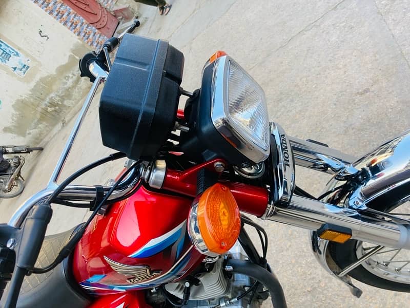 Honda CG 125 Karachi number 2024 model 16