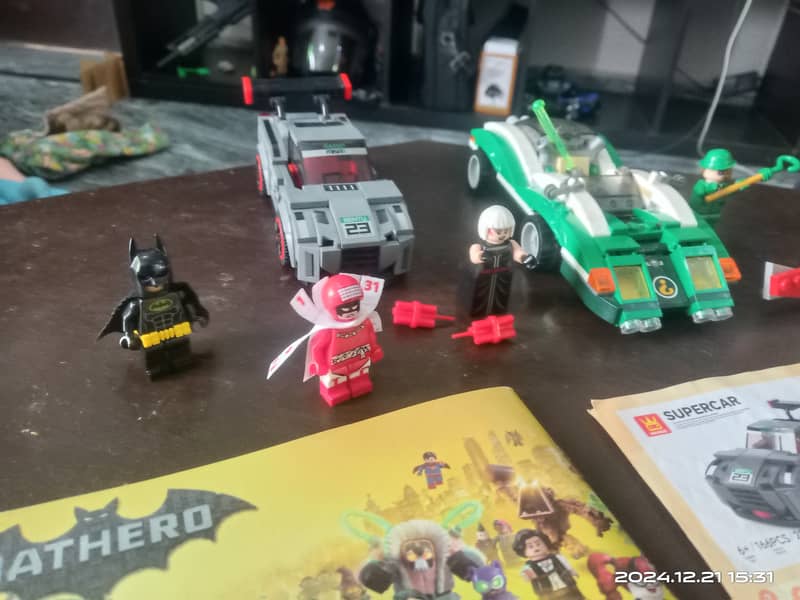 2 Premium Complete Batman Lego Sets Wth Manual & Instructions Imported 1