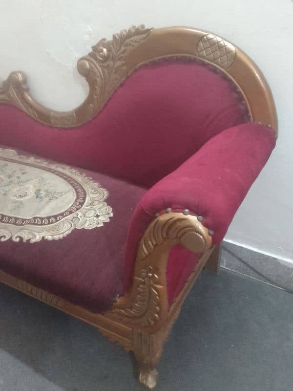 3 seater chinioti wooden dewan for sale 3