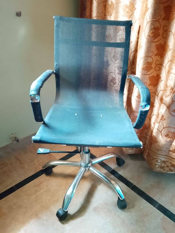 steel chair for the office with black color / computer chair 6