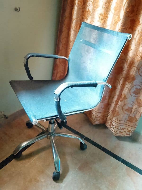 steel chair for the office with black color / computer chair 8