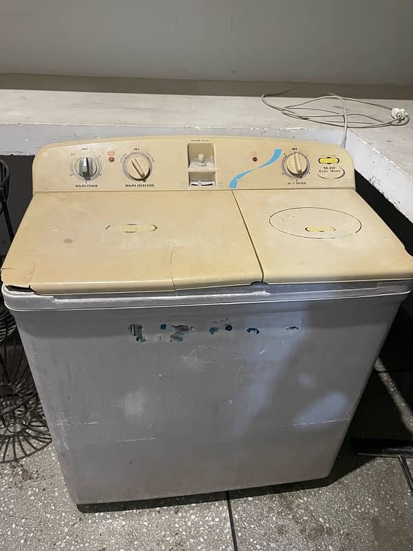 Super Asia washing machine wash+dryer 1